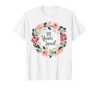 98 Years Loved Women Men 98 Years Old 98th Birthday Camiseta