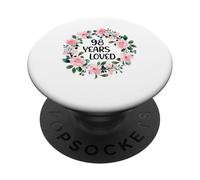 98 Years Loved Women Men 98 Years Old Cool 98th Birthday PopSockets PopGrip Adhesivo