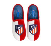 98226 Zapatillas de Estar por casa del FC Atletico Madrid con Diseno Clasico con el Escudo Oficial del Club, Fabricadas en Espana. Suela Antideslizante, Aptas para Lavar en Lavadora. Rojo Talla 38