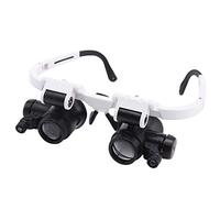 9892H-1 - Lupa multifuncional con diadema y luz con lente 8X 15X 23X
