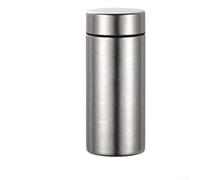 99.9% Titanio Vacío Copa 300ml Doble Pared Aislada (200ml) | Sello automático a prueba de fugas, infusor de té incorporado, capacidad de 200 ml, cuerpo de titanio puro