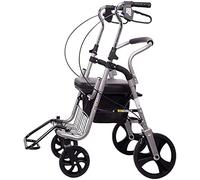 .99 con 4 ruedas y frenos para personas mayores, plegable y liviano con ruedas de aluminio .99 Ayuda para caminar con movilidad médica para personas mayores, usuarios discapacitados Capacidad de 220