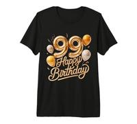 99 Feliz Cumpleaños 99 Aniversario Hombres Mujeres Camiseta Premium