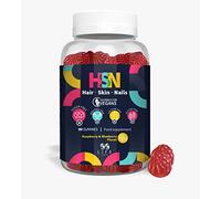 99 LIFE FOOD SUPPLEMENTS Gominolas para el Pelo con Ácido Fólico, Biotina y Vitaminas Esenciales | Vitaminas para el Cabello Sin Azucares | Fortalece y Cuida Cabello Piel y Uñas | 60 Gummies