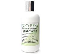 99% Natural ACONDICIONADOR REPARA Y CRECE - con ACEITE DE COCO, RICINO, AGUACATE Y MENTA - 250 ml de POO FREE. Sin Sulfatos, Sin Parabenos. Concentrado. pH 5.5 para Pieles Sensibles.