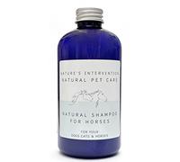 99% Natural - Champú Suave para Caballos - Aloe Vera, Árbol de Té, Citronela & Neem - 250 ml de NIP. Sin sulfatos, Sin Parabenos. Limpia, Alivia la Picazón, Desodoriza, Concentrado.