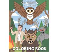99 Night's a fo.rest Coloring Book: Bold, Adorable Designs to Inspire Creativity, Focus, and Joy - Perfect Present for Kids