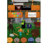 99 Nights in the Forest Coloring Book: Cute Coloring Pages for Kids, Teens and Adults for Relaxation