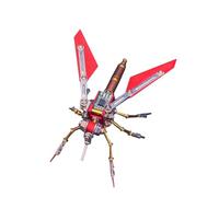 99 zumbadores electrónicos, modelo de insectos de metal, kit de montaje Steampunk 3D, decoración de escritorio mecánico de ciencia ficción para adultos