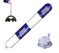 9900 New Outdoor Silicon Waterproof Sealant, Permanent Solution for Roof & Wall Cracks, Tear and Stretch Resistance, Water Proof Exterior Sealants Heat (transparent)