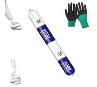 9900 Sealant Waterproof, Outdoor Silicon Waterproof Sealant, Silicon Waterproofs Sealants, Permanent Solution for Roof & Wall Cracks Heat Resistant Tear, Stretch Resistance (Transparent,1Pcs)