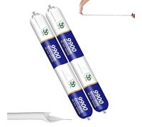 9900 Sealant Waterproof, Waterproof Caulk & Seal Silicone Sealant, Tear Stretch, Permanent Solution for Roof and Wall Cracks (Clear,2Pcs)