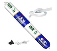 9900 Silicone Waterproof Sealant, Clear Multipurpose Caulk for Roof & Wall Cracks, UV Heat Resistant, Indoor Outdoor Use for RV Gutter Tile Stone (Transparent,1Pcs)