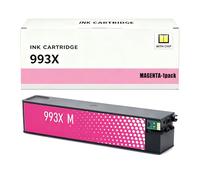 993X Cartucho de Tinta para HP - Alta Capacidad - para PageWide Pro 750dw 777z MFP 772dn Color MFP 774dn 774dns 779dn 779dns 755dn,M