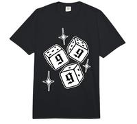 999 Manifestación de Estrellas de Dados con números de ángel Comfort Colors Adult Heavyweight T-Shirt