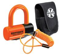(999591) ANTIRROBO Disco KRYPTONITE -Evolution Premium Pack -Naranja (14x48x54) +Funda+Reminder