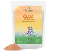 9AM WAKA | Samskara | Bebida energetica de Hongos y Superalimentos en polvo | Melena de León, Matcha, Guaraná y Maca | Energía y Enfoque Natural | Alternativa sin Cafeína | 160g