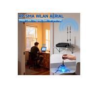 9dBi Omnidirectional WiFi Antenna RP-SMA Dual Band 2.4/5.8GHz for Router, Amplifier and PCIe Card