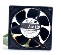 9G1224H108 12038 24V 0.22A 120x120x38mm 12CM Silent Cooling Fan