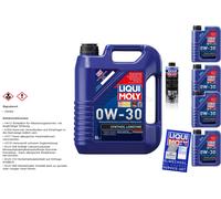 9L Liqui Moly Synthoil Longtime Plus 0W-30 Aceite Motor Pro-Line Motorspülung
