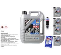 9L Liqui Moly Top Tec 4600 5W-30 Aceite Motor Pro-Line Limpieza De Motor