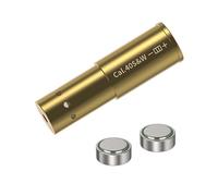 9mm/12GA/45apc/38sp/40S&W Bore Sight Red Dot Cartucho con 2 Juegos de baterías