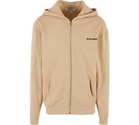 9N1M SENSE Sudadera con cremallera 'Essential' beige / negro S beige / negro