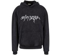 9N1M SENSE Sudadera 'Goth' negro / blanco XL negro / blanco