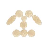 9pcs botón de la llave del saxofón Shell Key Button Inlays Saxophone corchetes para tenor alto saxofón soprano accesorios
