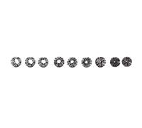 9pcs Collet e CNC Engraven Machine Machine Freshing Tool Toquel Toque Cuck Alta Precisión con Velocidad No a o 9pcs en el set: Viene con 9 Piezas de Coleta en Diferentes Tamaños, que Sati su Sati su