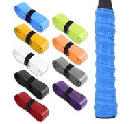 9pcs Grip Tape Tennis Racket,Sobregrip Racket Anti Slip,Overgrips Padel Profesionales - Empuñadura Pala Padel de Colores Variados, Accesorios Padel Ideales para Raquetas de Padel y Tenis, Cinta