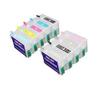 9pcs Refillable Ink Cartridge For R3000 157 1571 1572 1573 with ARC Chip Compatible with Printers