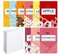 9PCS Saquitos Armario ambientador Lavanda, Ambientador Armario Ropa Limpia, Perfumador Ropa, Bolsa Guardarropa, Hogar Saquitos Armario Ropa, Bolsita Refrescador para Coche, Zapatero (Fruta)