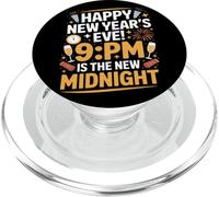 9PM es la nueva víspera de Año Nuevo a medianoche PopSockets PopGrip para MagSafe