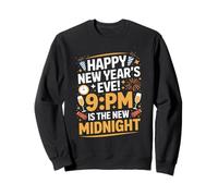 9PM es la nueva víspera de Año Nuevo a medianoche Sudadera