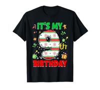 9th Birthday 9 Year Old Boy Girl Christmas Gifts Kids Outfit Camiseta