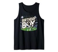 9th Birthday Boy Soccer Design with Number Nine Soccer Ball Camiseta sin Mangas