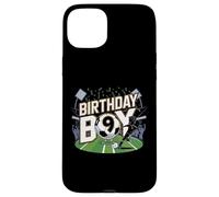 9th Birthday Boy Soccer Design with Number Nine Soccer Ball Carcasa para iPhone 15 Plus