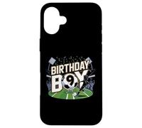 9th Birthday Boy Soccer Design with Number Nine Soccer Ball Carcasa para iPhone 16 Plus