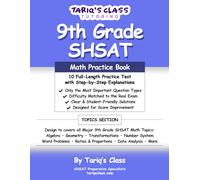 9th Grade SHSAT: Math Practice Book | Tariq's Class