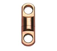 9Tong Pesca giratoria de Alta Resistencia giratoria de Acero Inoxidable Conectores giratorios de Cobre Barril giratorios para la Pesca de Agua Salada Pesca de Agua Dulce 10pcs 400lbs