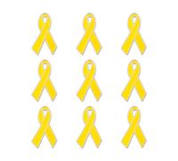 9uds Pin Bring Them Home, Pin Amarillo de Cinta Contra el Cáncer Pines de Concienciación Sobre la Salud Mental Regalo para Eventos de Donación de Caridad