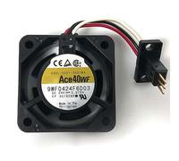 9WF0424F6D03 DC 24V 3-Wire Tachometer Low Power Quiet Replacement Fan for Server & Inverter