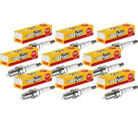 9X NGK Bujía Para Saab 9-3 Cabriolet YS3F 2.0 T Biopower 9-3X 1.8 Cadillac