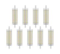 9x Osram Bombilla LED Tira 118mm 12,5W 220-240V R7s Clara 1521lm 2700K