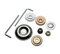 9x/Set Cortador De Malas Hierbas Para Máquina Adaptadora Cuchilla Cabeza Adaptador Cuchilla Cepillo Kit Mantenimiento Para Cortadoras Corte Cepillo