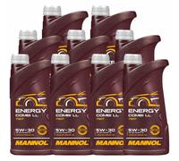 9x1 Litro MANNOL Energy Combi LL 5W-30 Aceite Motor MN7907 API SN ACEA C3