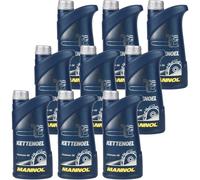 9x1 Litro Original MANNOL Aceite De Cadena Kettenöl