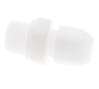 9x12mm & G1/2'' Racor recto de PVDF con rosca macho 10bar/145psi