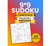 9x9 Sudoku Challenge: Collection 1 Medium